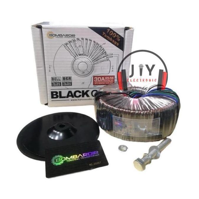 Travo Trafo Toroid Donat BlackGate Black Gate Bombardir 30A 65V 30 Ampere BGR