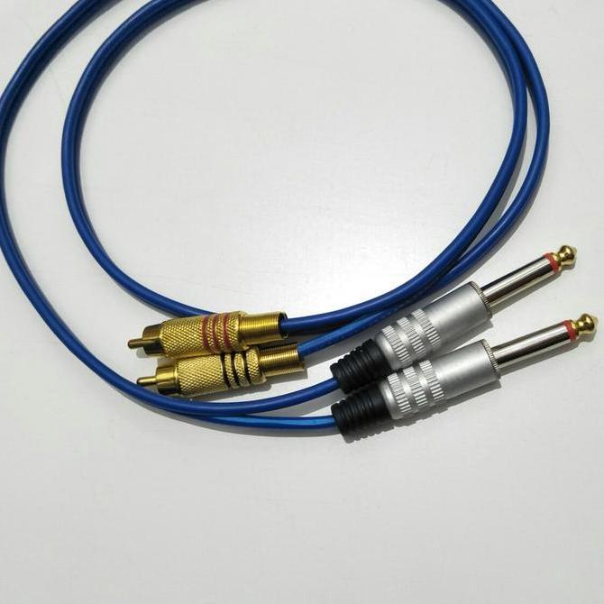 kabel jack 2x RCA to 2x Jack Akai