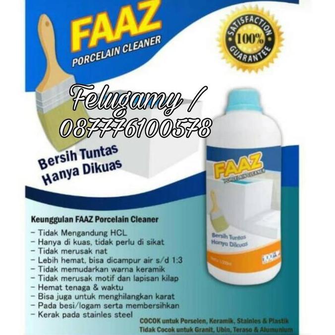 FAAZ PEMBERSIH PORCELAIN 250ml