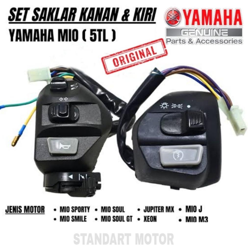 SAKLAR holder ORIGINAL YAMAHA kode part 5TL untuk motor Mio smile, Mio J,Mio M3, Mio soul, Mio soul 