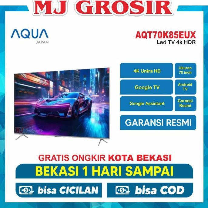 TERLARIS LED TV AQUA 70" 70K85EUX 70 INCH USB MOVIE HDMI ANDROID TV
