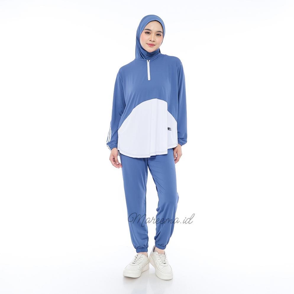 VALUE PACK Setelan Olahraga Wanita Plus Hijab Muslim Terbaru Baju Sport Senam Lari Zumba Bersepeda R