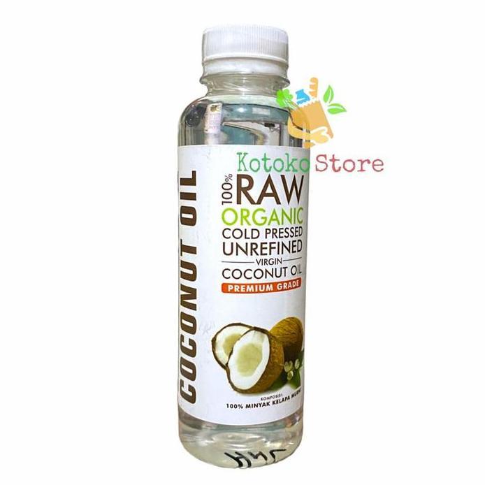 Minyak Kelapa MURNI Skinny Raw VCO Organic Coconut Oil Organic 250ml
