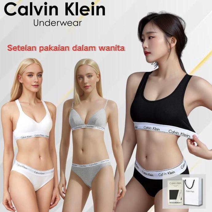 revasin9  - calvin klein underwear set pakaian dalam wanita calvin klein asli - bra olahraga tanpa k