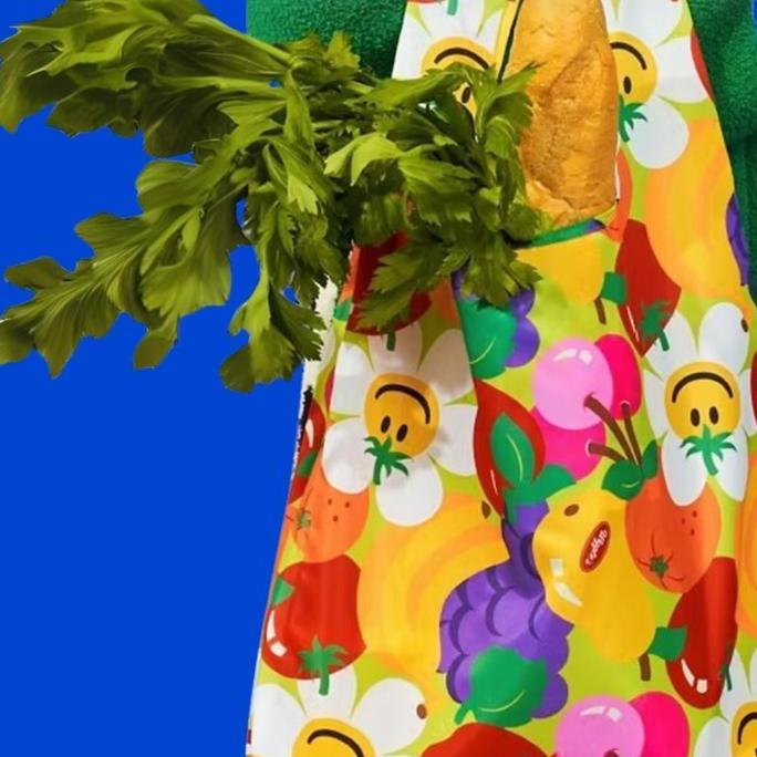 New Wiggle Wiggle Picnic Bag - Fruity Smile Tas Belanja Serbaguna