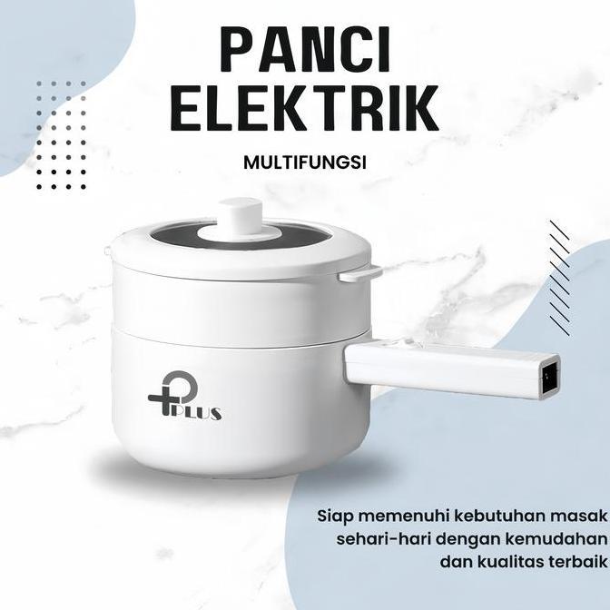 Panci Listrik Fry Pan Electric (2in1) /Panci Listrik Mendidih Listrik Multifungsi 1.8L/ Panci Penggo