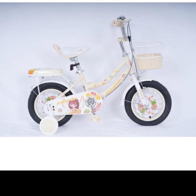 Sepeda Anak Perempuan Mini 18 Evergreen Daisy