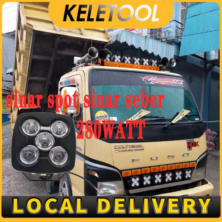 NEW Lampu Tembak Sorot Truk Off Road Lampu Sorot Led Tembak 280W dipimpin lampu kerja lampu mobil la