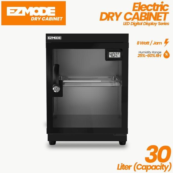 TERLARIS DRY BOX / DRY CABINET EZMODE EZ30 DITAL FOR CAMERA AND LENS 30L