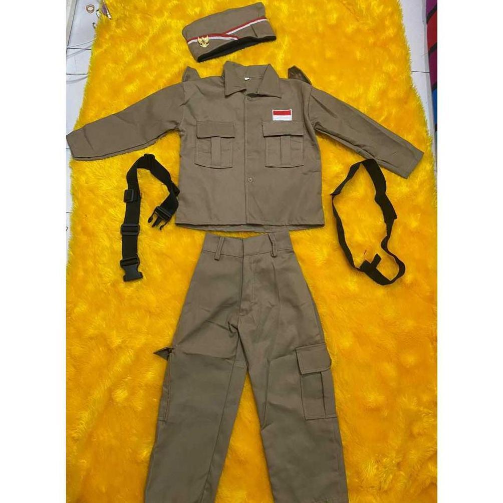 Best Seller Seragam Pahlawan Kostum Baju Profesi Anak Baju Kostum Anak Pejuang Kemerdekaan Anak Sera