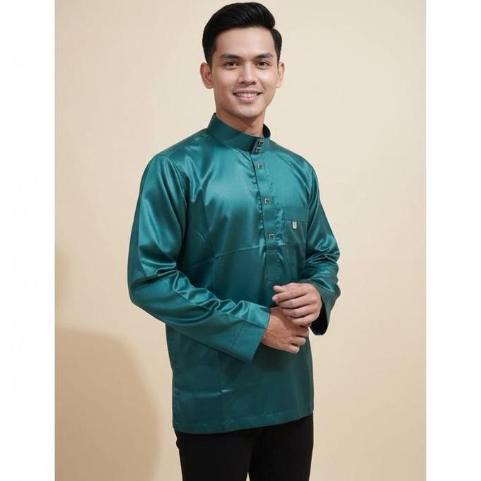 Koko Melayu Koko Saudi Koko Sultan Bahan Poliester Haromain By Alfiyyah baju pria