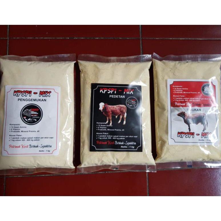 Ready Stock KPSPI MIX Premix Untuk Sapi Indukan, Penggemukan dan Pedet Premix Sapi Kambing Domba