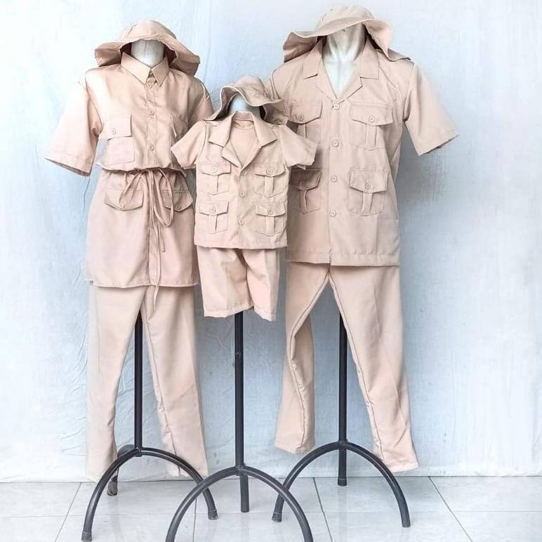 BAJU JUNGLE / KOSTUM JUNGLE/ BAJU SAFARI /KOSTUM SAFARI /BAJU ZOO KEEPER /KOSTUM ZOO KEEPER