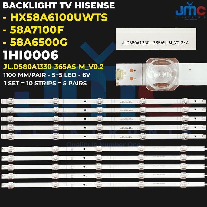 Murah Backlight Tv 58 Inch Hx58A6100Uwts Hx58A6100 58A7100F 58A6500G Jl.D580A1330-365As-M_V0.2