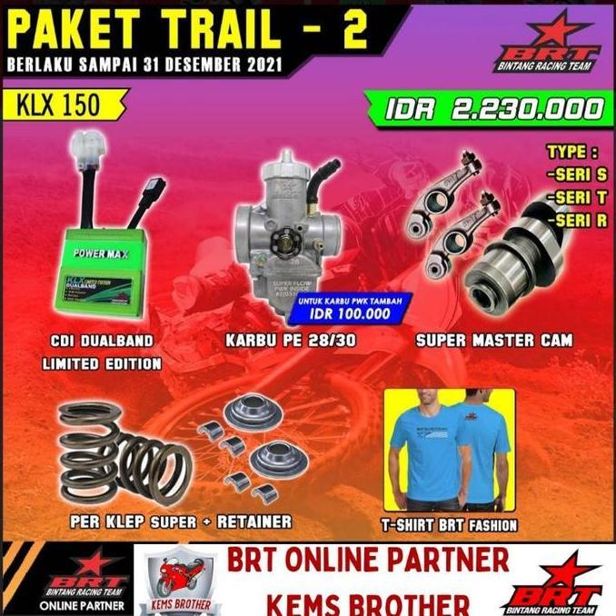 PAKET BRT KLX TRAIL 2.