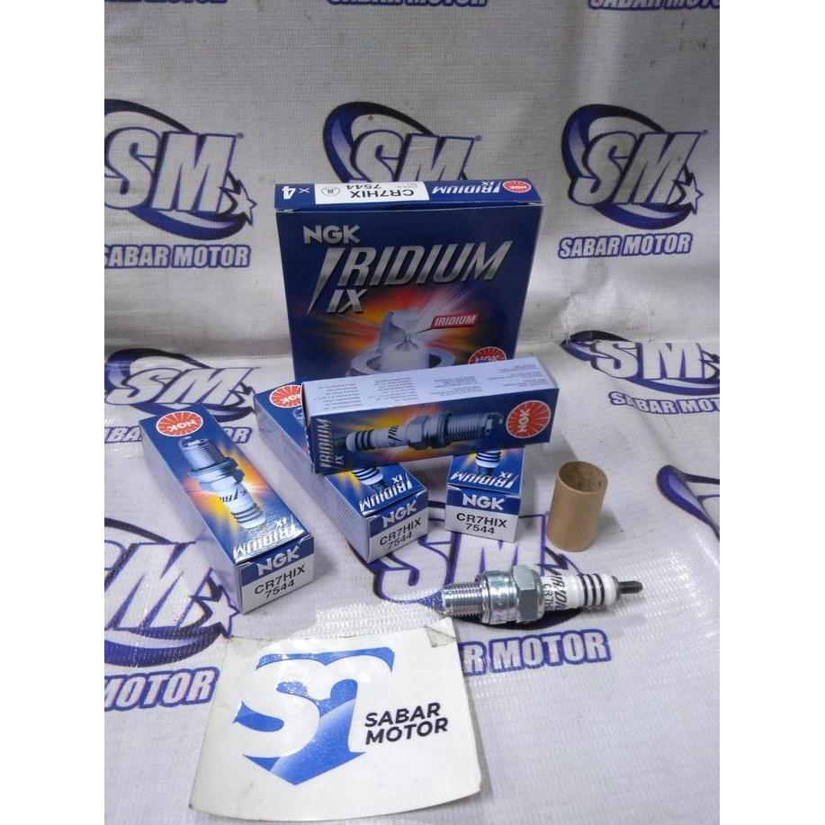 Promo Ngk Iridium Cr7Hix - Busi Ngk Iridium Supra X - Busi Iridium Mio - Busi Motor Skywave - Busi N