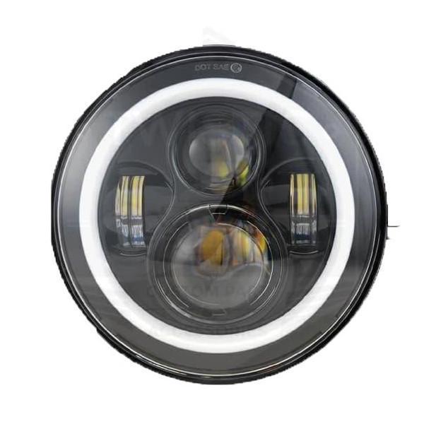 Promo Lampu Led Dot Sae Daymaker 7 Inch Inci Halo Ring Motor Mobil Car Daymaker 7Y1 Cod