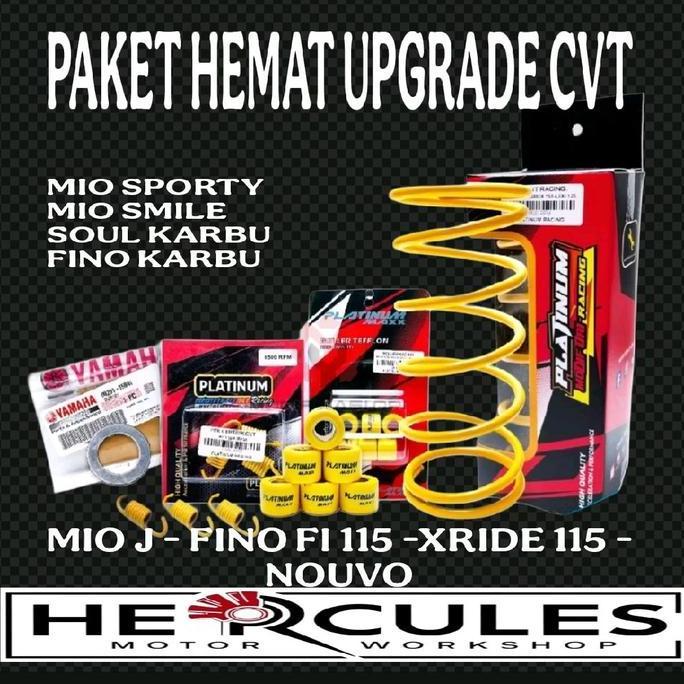 MIO KARBU FULL SET RACING PAKET FULL UPGRADE KIRIAN CVT MIO SMILE M3 J GT SOUL S Z SPORTY GEAR KARBU