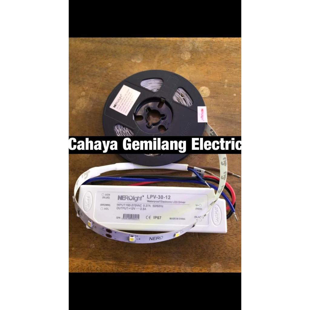 Lampu Led Strip Nero Nerolight 2835 60Led 18W 18Watt Light 12V