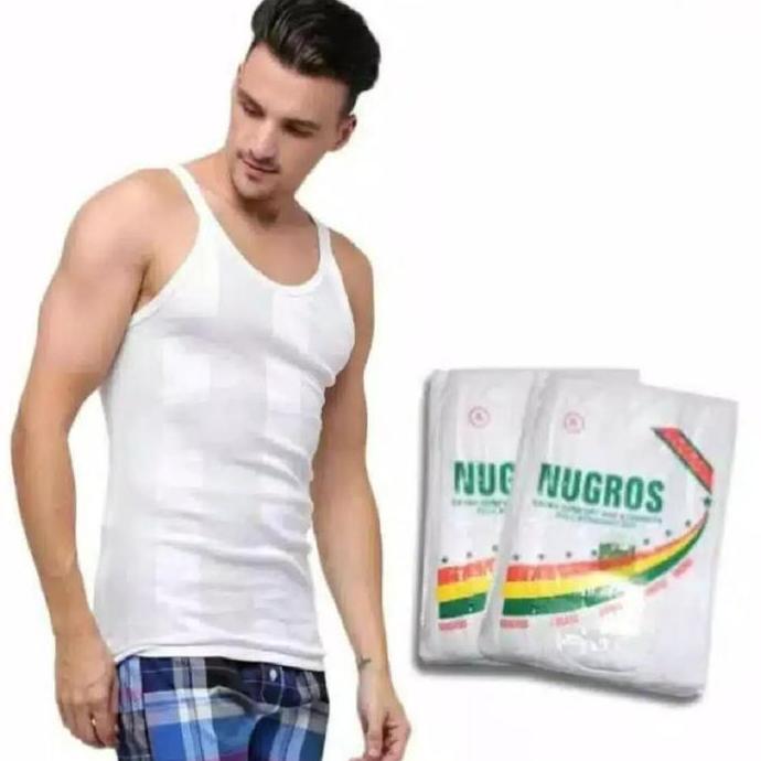 Azikhans - 3 Pcs Singlet Pria, Kaos Dalam Cowok, Baju Dalaman Laki Laki Remaja dan Dewasa, Kaos Dala