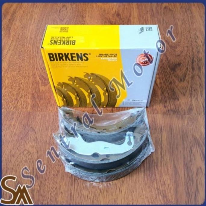 Brake shoe kampas rem belakang Mazda 2/Fiesta Birkens