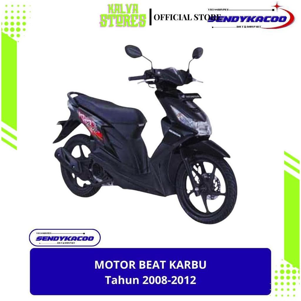 Batok Depan Beat Karbu Putih Th 2008-2012 Speedometer beat karbu Batok beat karbu putih Komplit YB O