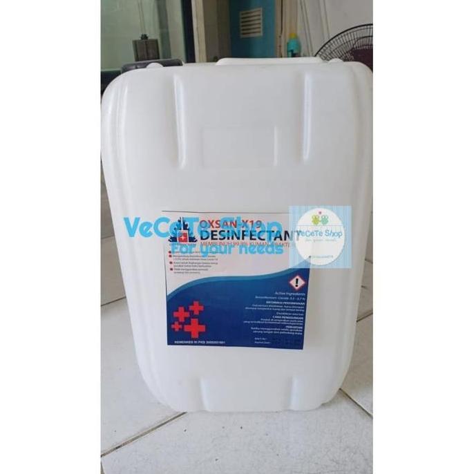 NEW DISINFEKTAN / DESINFECTANT OXSAN - X19 20 LITER ORI