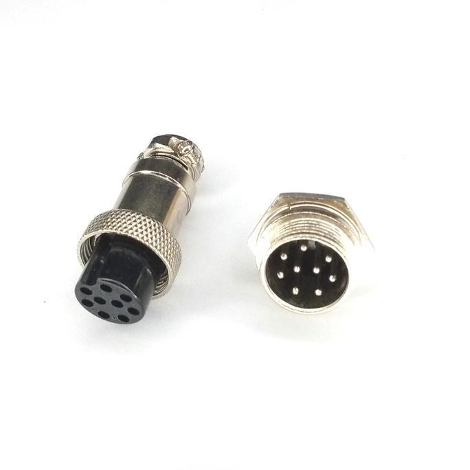 IHDADI Jack Connector CB 9 pIn Set/ Socket CB GX16 9 pIn