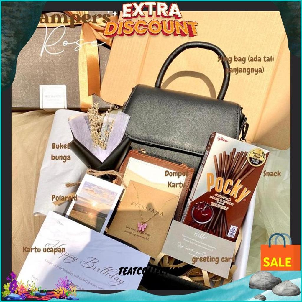 Hampers Cewek Kado Ulang Tahun Wanita Hampers Hadiah Wisuda Gift Box Ultah Paket Kado Wisuda Graduat