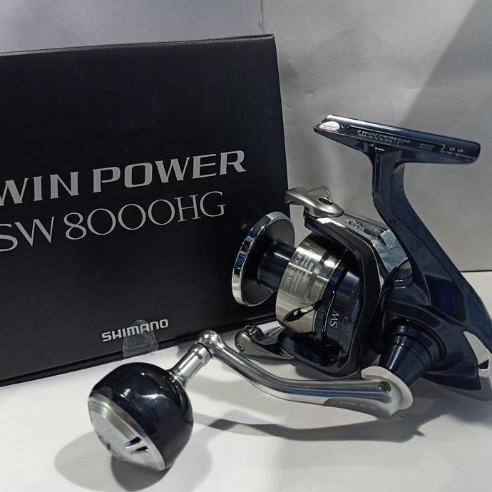TERBARU - Reel Shimano twin power 2021 Sw 8000Hg