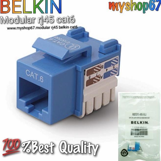 IHDADI BELKIN Modular Rj45 Cat6/Modular cat6 Merk BELKIN
