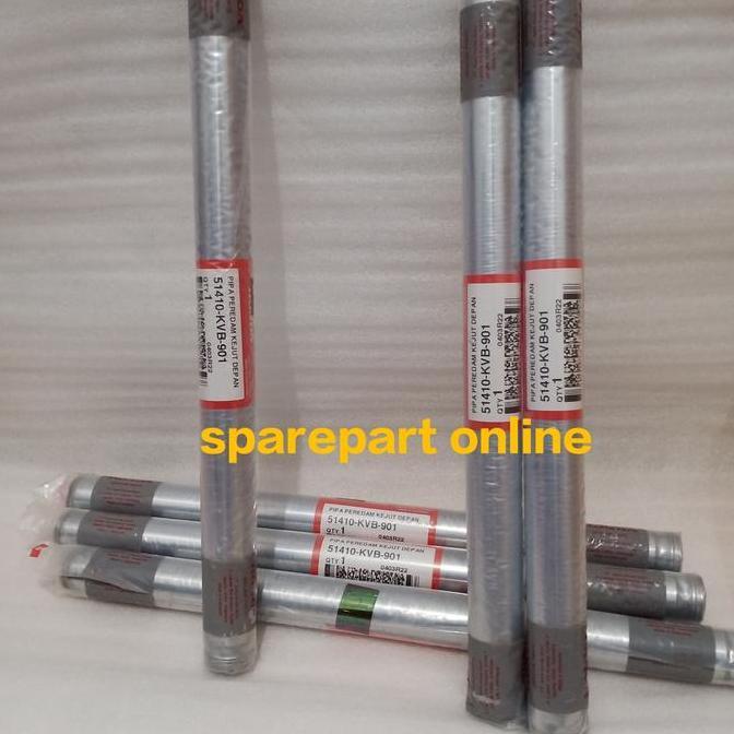 AS SHOCK DEPAN VARIO 110 KARBU ORIGINAL PIPA PEREDAM KEJUT DEPAN KVB
