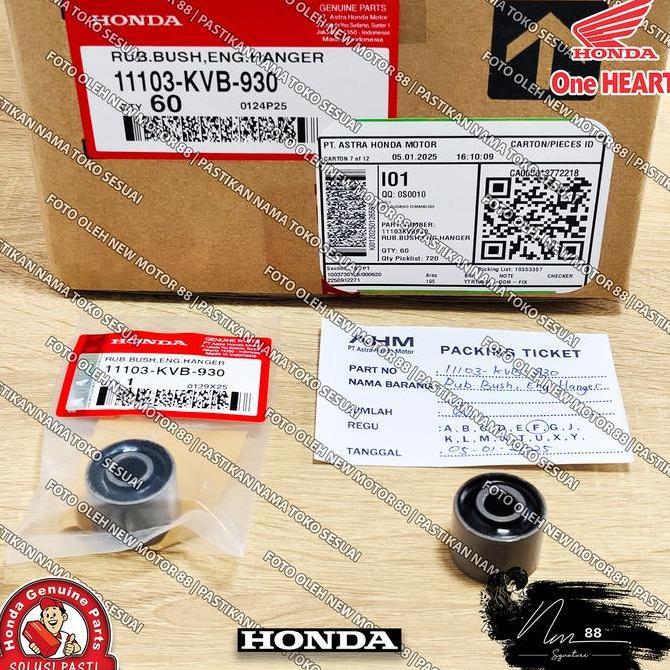 Bosh Arm Karet Bush Engine Hanger Karet Mounting Monting BeAT Karbu FI eSP POP Street Scoopy Karbu F