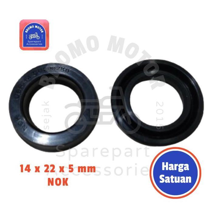 Bromo Motor Oil Seal Shock Belakang Type USH KTC Extreme RCB Answer 14 22 5 mm (Sil Oli Shock Breake