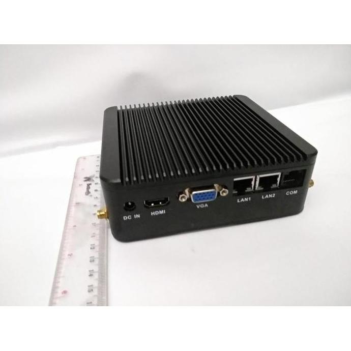 Industrial Mini PC x86 Celeron 4GB 32GB Dual Gbit LAN Wifi HDMI VGA