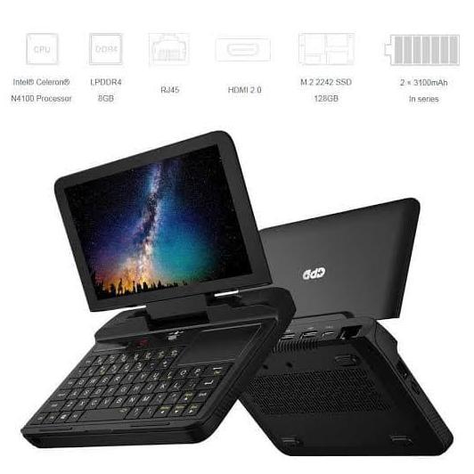 GPD Micro PC 8/256GB N4120 Pocket Mini Laptop 6" Windows 10 WiFI LAN