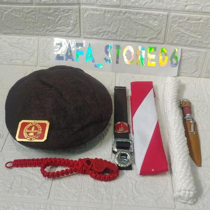 PAKET LENGKAP ATRIBUT PRAMUKA SD Putri &putra