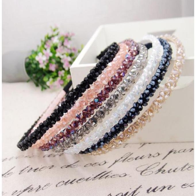 Lockyou- Bando Korea / Bando Wanita / Bandana Wanita / Bando Bandana Miel