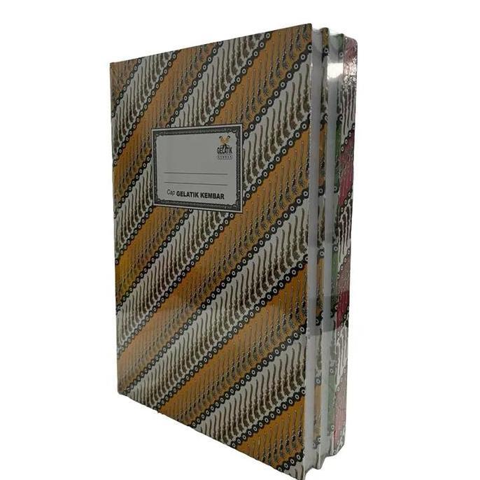 DITATASHPOP  - BUKU BATIK GELATIK FOLIO 20 X 30 CM / BUKU BATIK BESAR / BUKU BATIK GELATIK KEMBAR ST