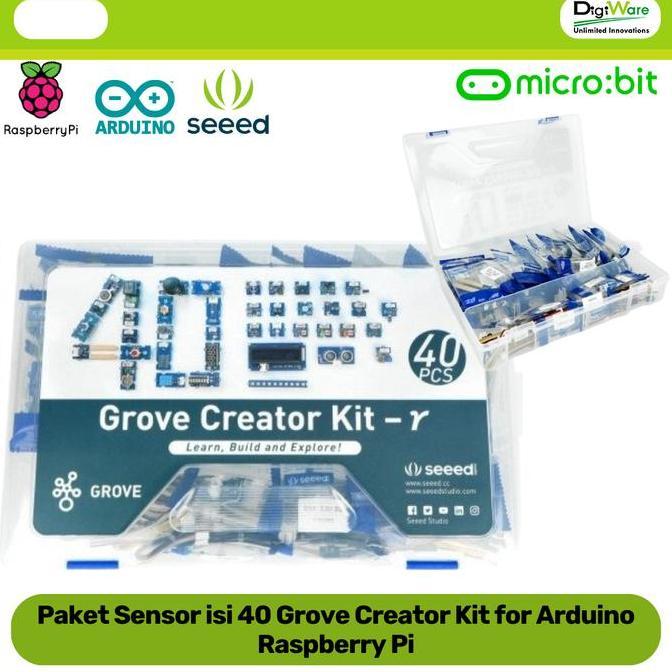 Paket Sensor isi 40 Grove Creator Kit for Arduino Raspberry Pi