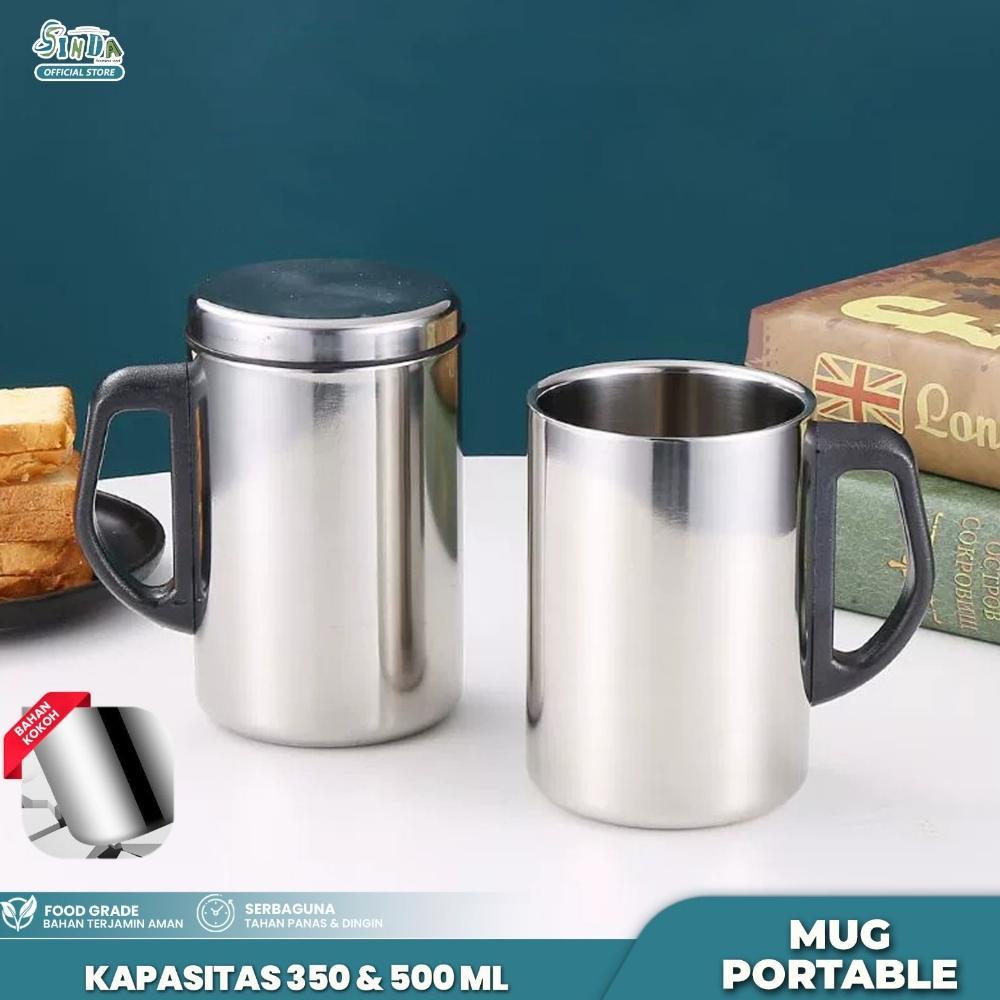 Termos Mug Stainless Mug Vacum Mug Termos Mug Kopi Mug Tahan Panas