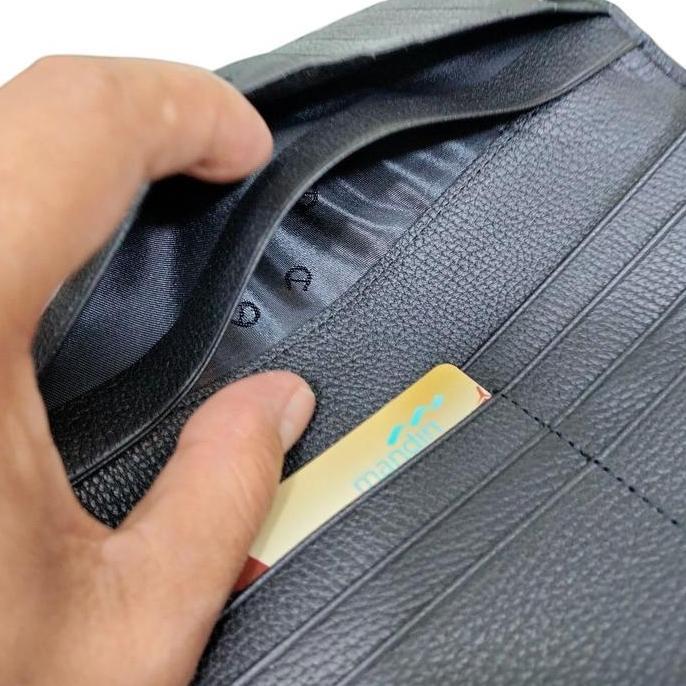EIGTEN AIGNER Dompet panjang kulit asli original impor to  Pria dan wanita / dompet  Cowok model pan