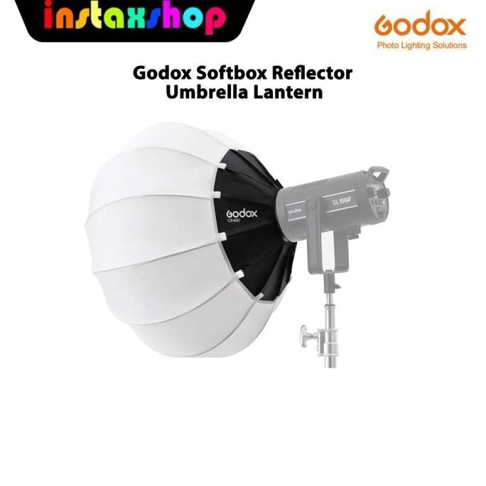 Godox Softbox Lampu Studio Reflector Umbrella Lantern 65cm -White-