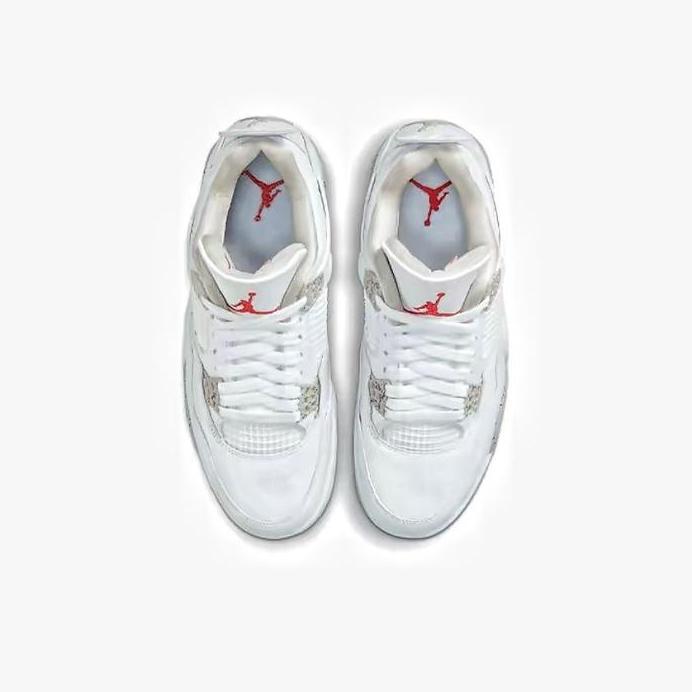 Sepatu Sneakers Men's / Pria Air Jordan 4 Retro 'White Oreo' CT8527-100 BNIB 100% Real Picture