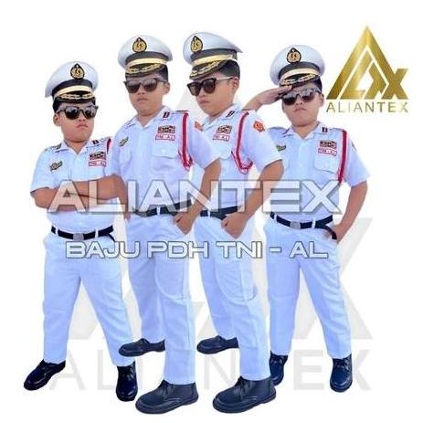 ALIANTEX - PDH TNI AL laki-laki Anak ( tangan pendek)