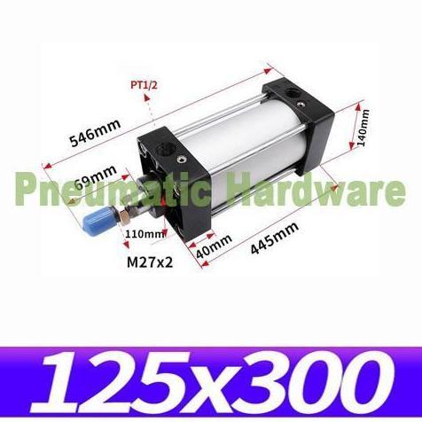 Murah Sc125X300 Sc125-300 Sc125*300 Sc 125X300 Sc 125-300 Sc 125*300 Pneumatic Standard Cylinder Ko9