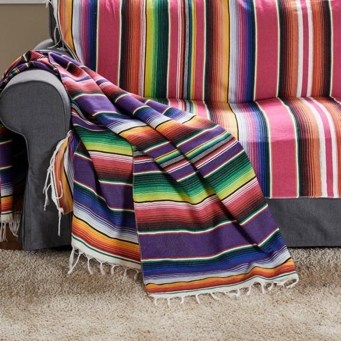 TERLARIS MEXICAN BLANKET AMERICAN STYLE SELIMUT MEXIO KAIN MEXICO