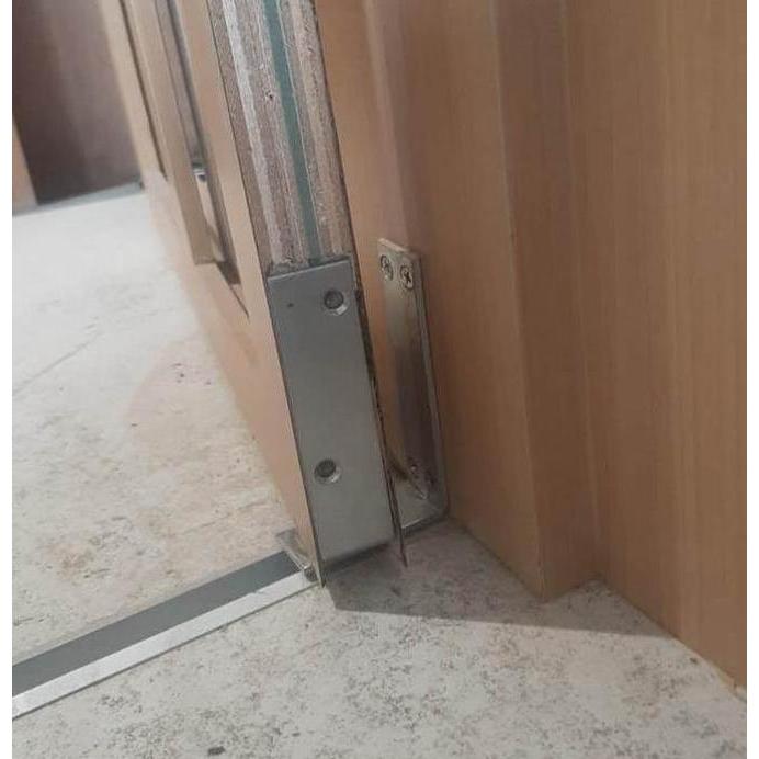 Pivot Set Top Bottom Pivot Atas Bawah Pintu Lipat Gantung Pivot Folding Door