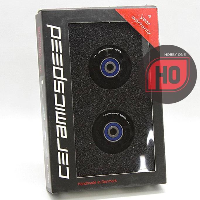 Ceramic Speed Pulley Wheels for SRAM 11s BLACK Standard Non Coated