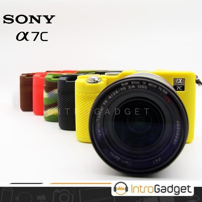 Silicone Case SONY A7C Karet Rubber Silikon Case